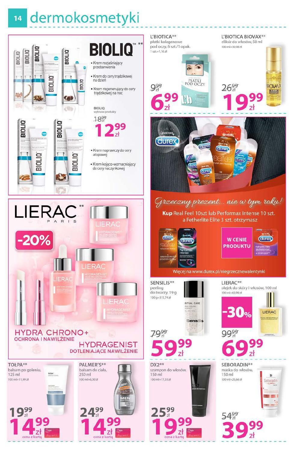 Gazetka promocyjna Hebe str. 14