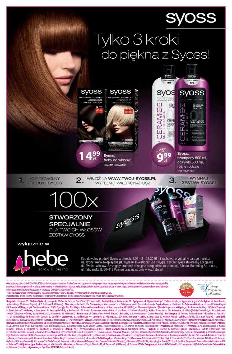 Gazetka promocyjna Hebe str. 16
