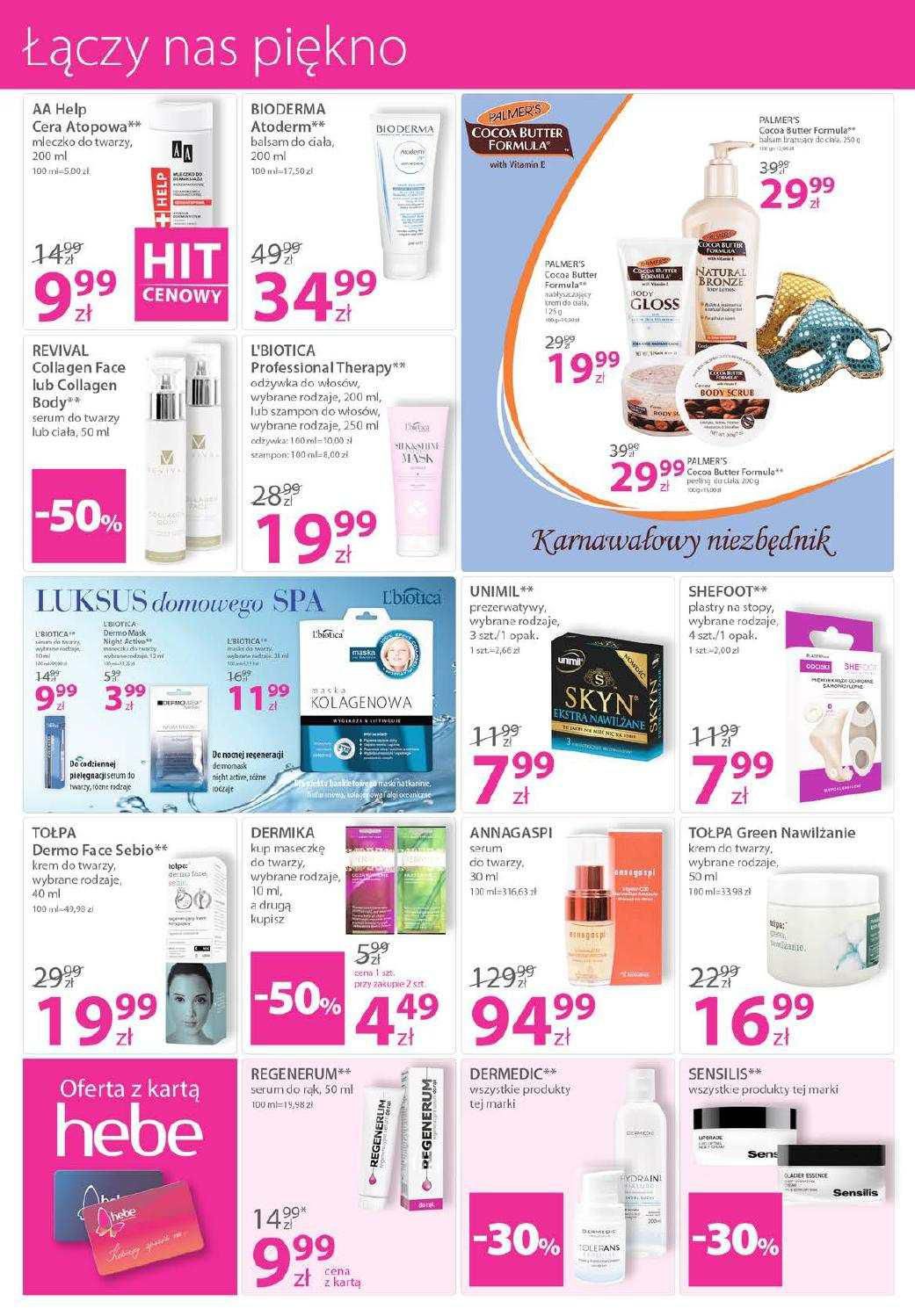 Gazetka promocyjna Hebe str. 10