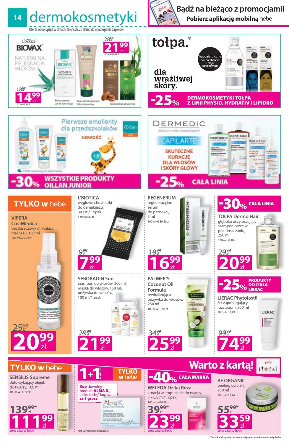 Gazetka promocyjna Hebe str. 14
