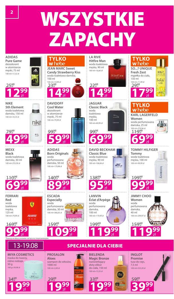 Gazetka promocyjna Hebe str. 2