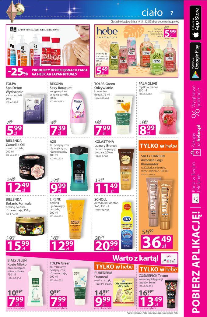 Gazetka promocyjna Hebe str. 7