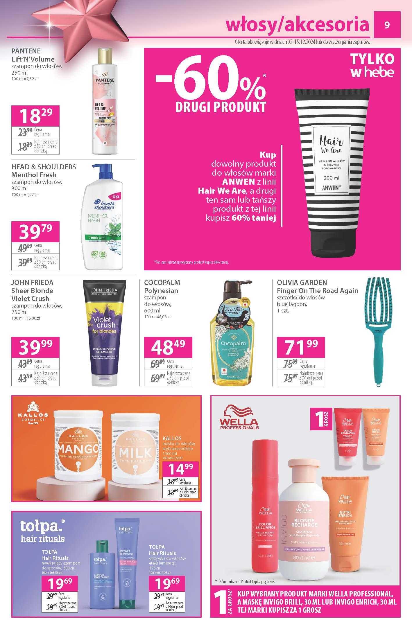 Gazetka promocyjna Hebe str. 9