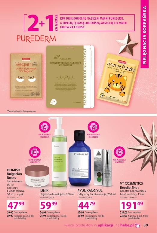 Gazetka promocyjna Hebe str. 39