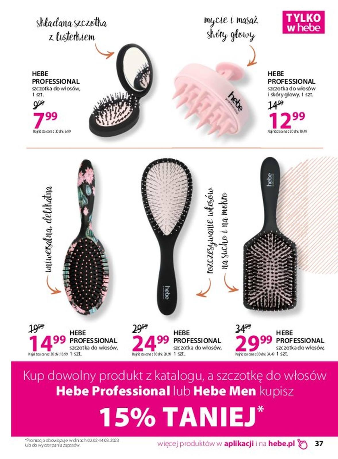 Gazetka promocyjna Hebe str. 37