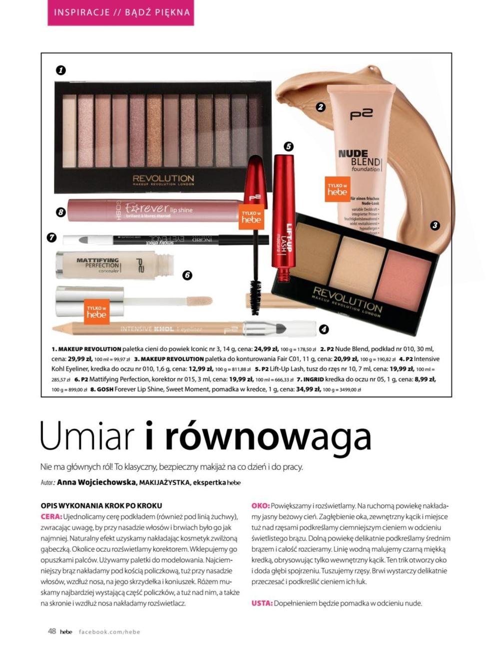 Gazetka promocyjna Hebe str. 48
