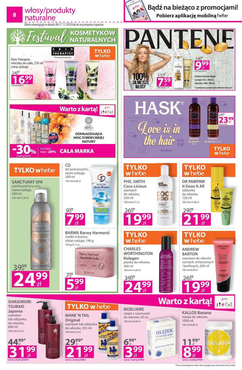 Gazetka promocyjna Hebe str. 8