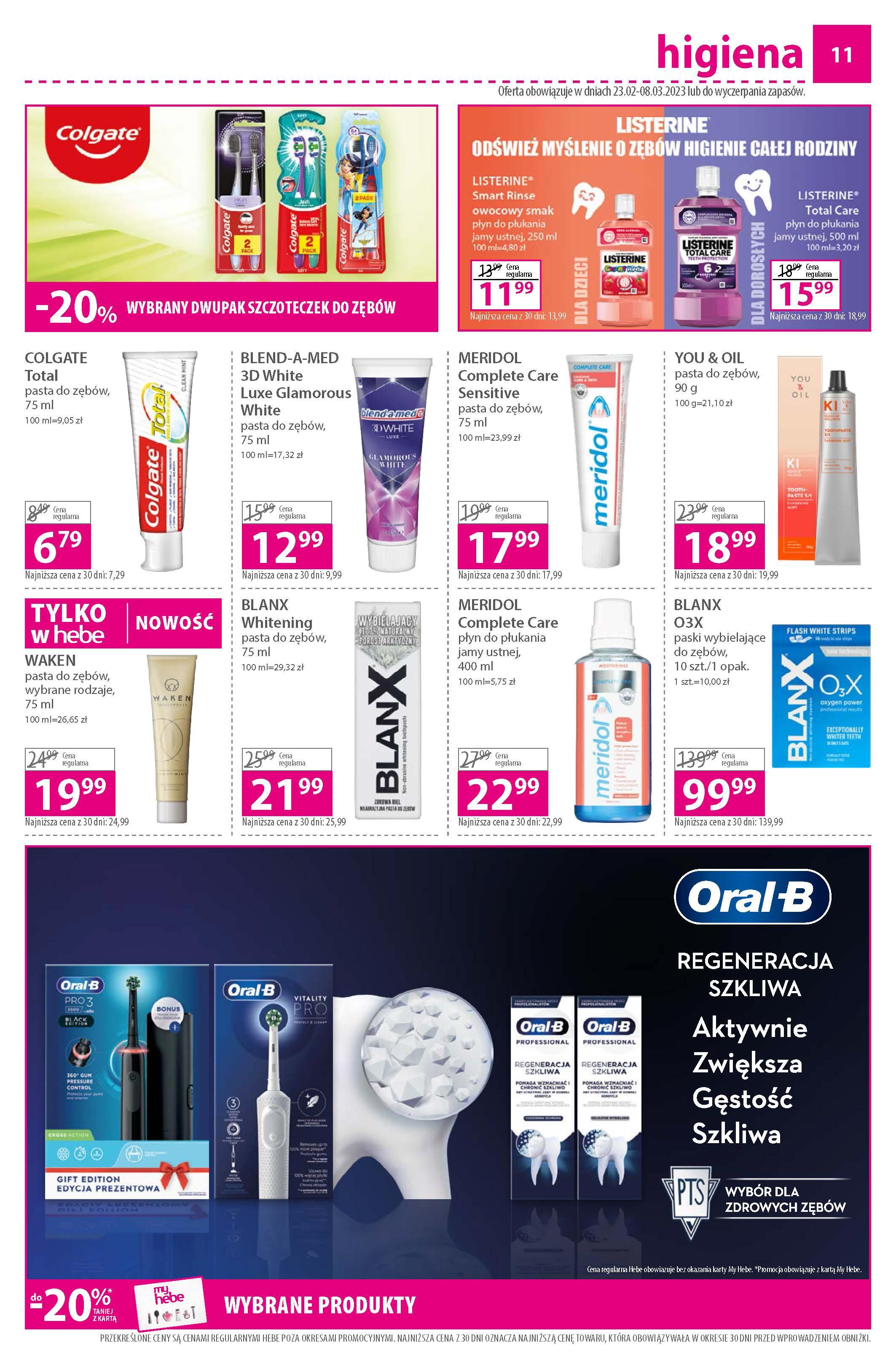 Gazetka promocyjna Hebe str. 11