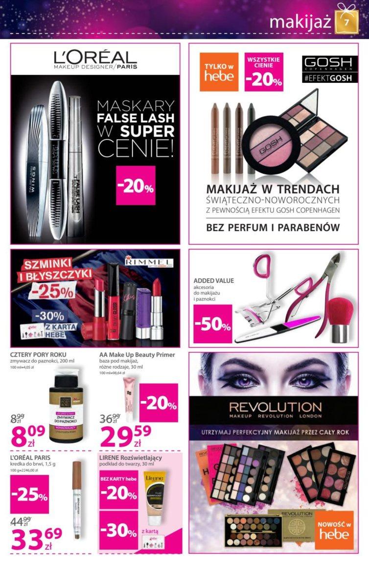 Gazetka promocyjna Hebe str. 7