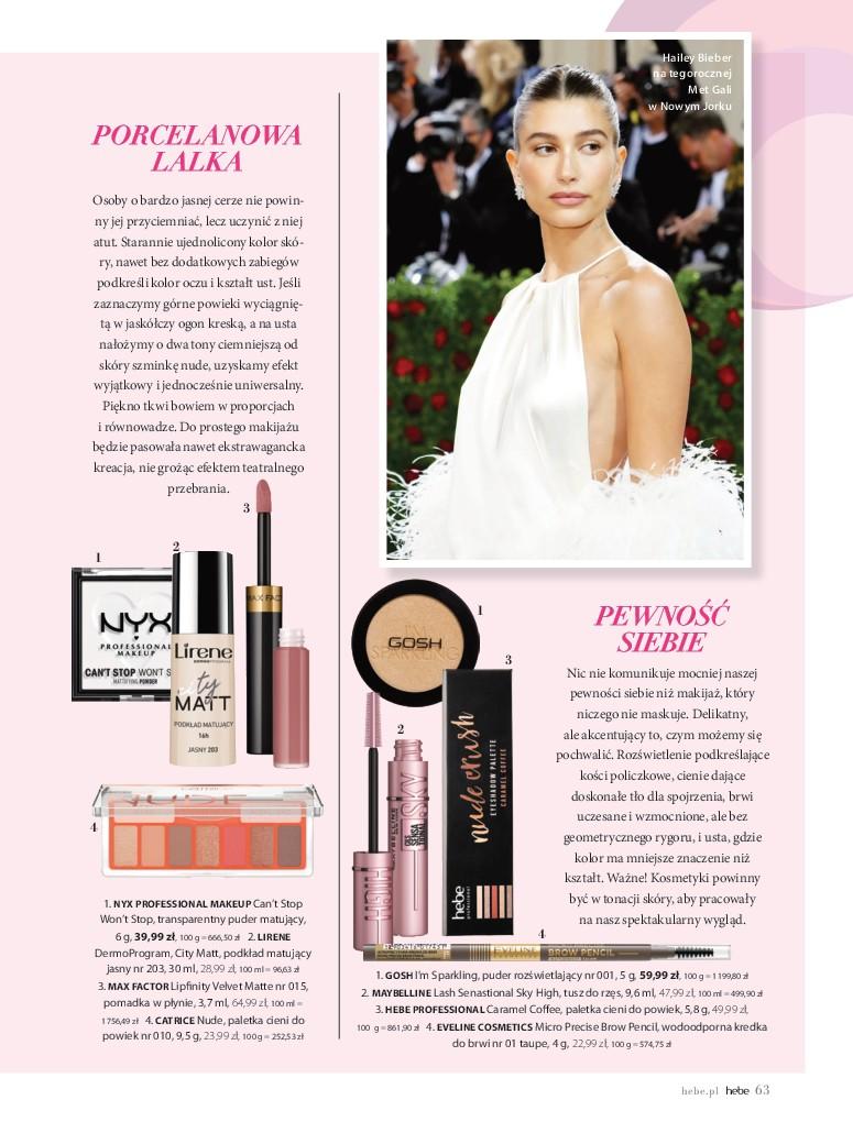 Gazetka promocyjna Hebe str. 63