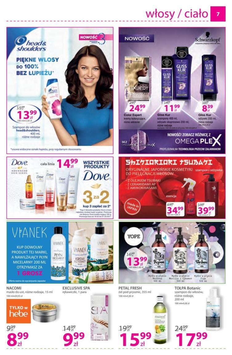 Gazetka promocyjna Hebe str. 7