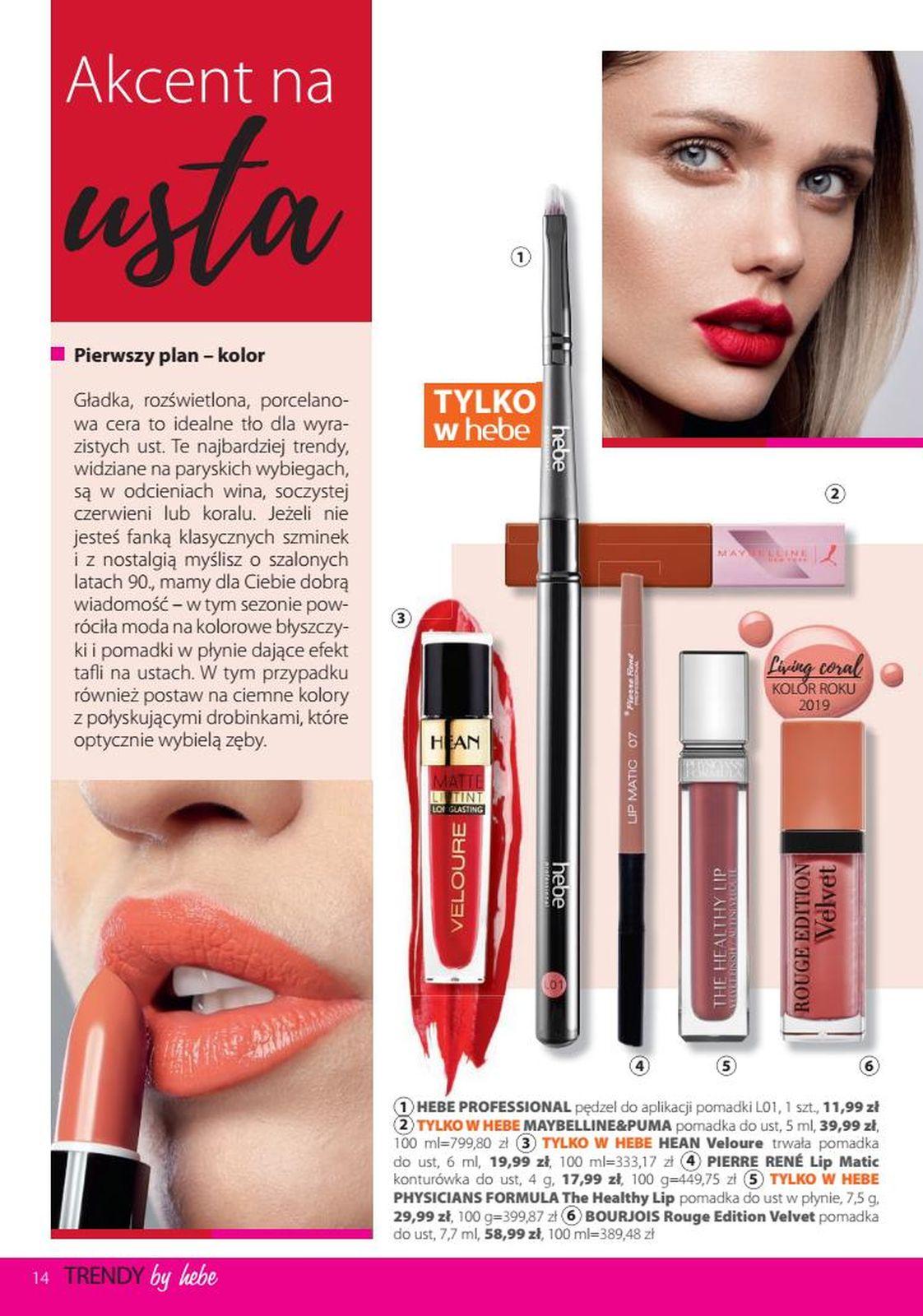 Gazetka promocyjna Hebe str. 14