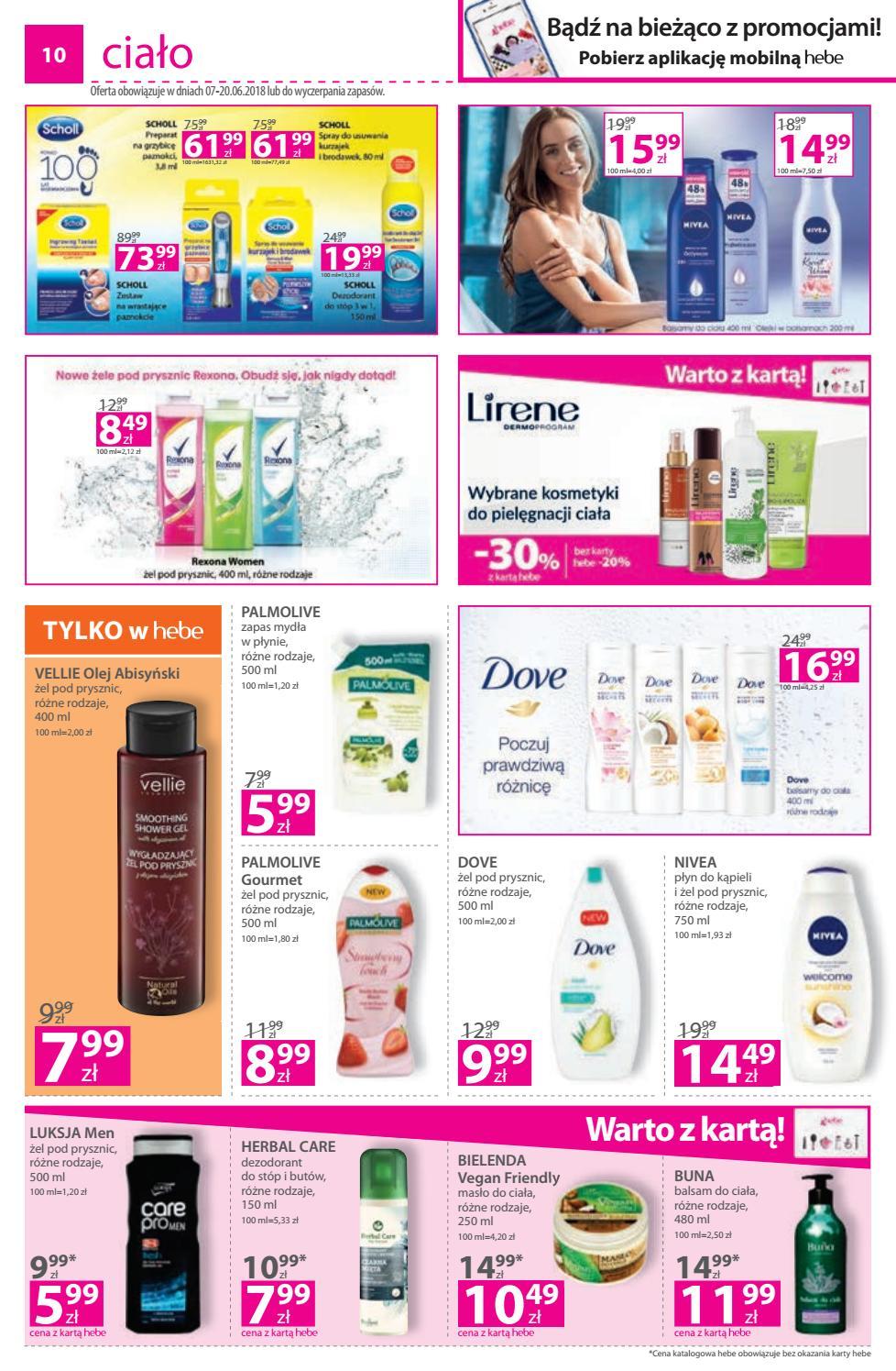Gazetka promocyjna Hebe str. 10