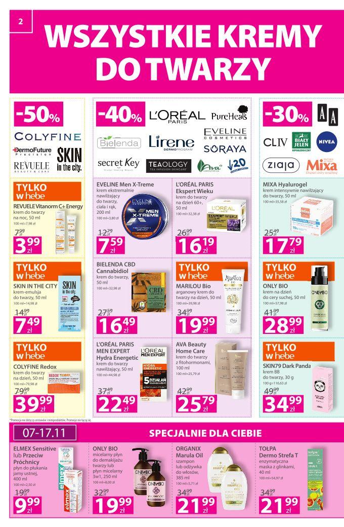 Gazetka promocyjna Hebe str. 2