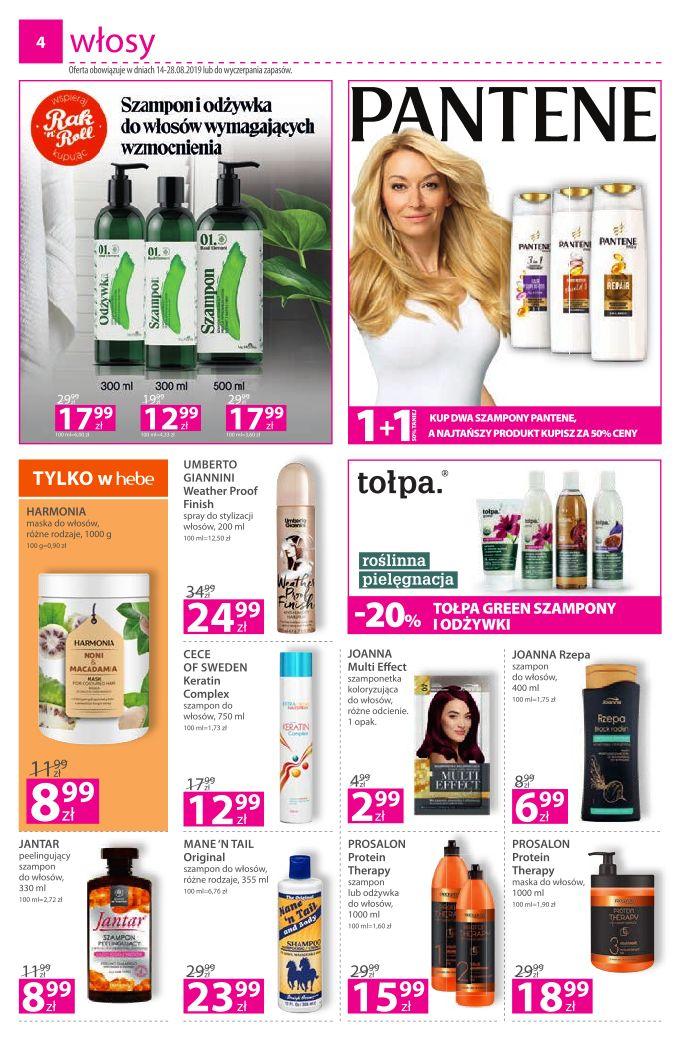 Gazetka promocyjna Hebe str. 4