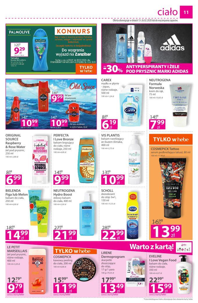 Gazetka promocyjna Hebe str. 11