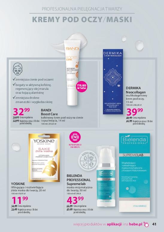 Gazetka promocyjna Hebe str. 41