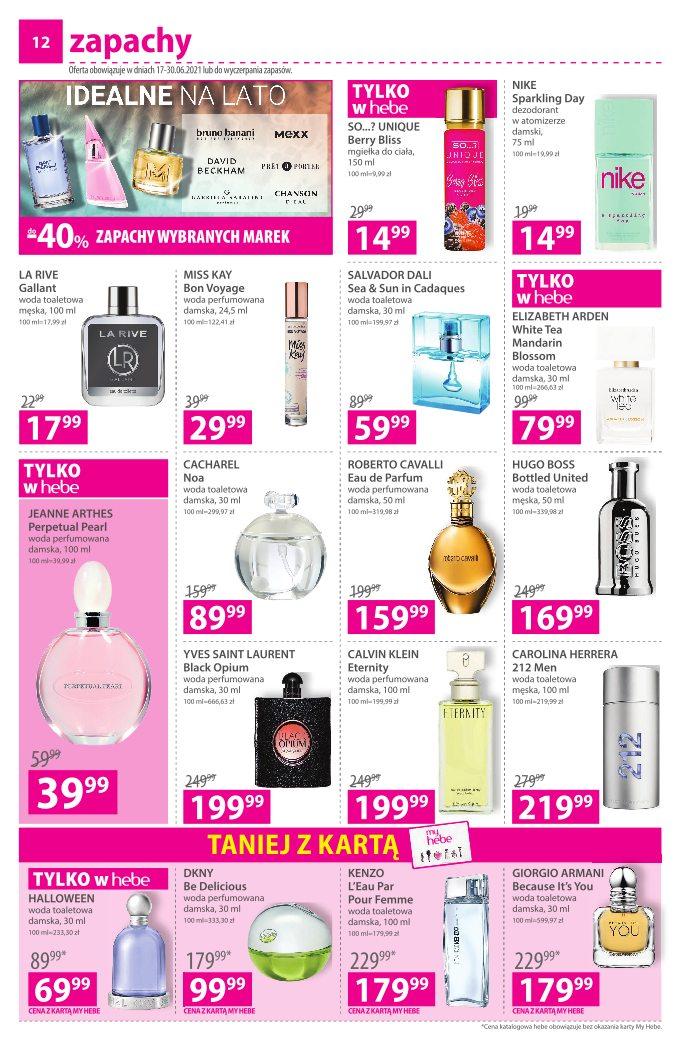 Gazetka promocyjna Hebe str. 12