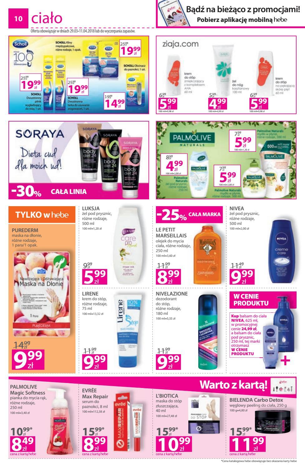 Gazetka promocyjna Hebe str. 10