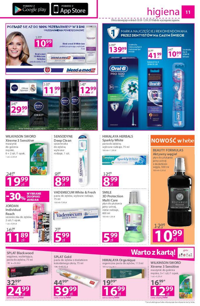 Gazetka promocyjna Hebe str. 11