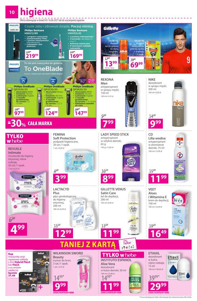 Gazetka promocyjna Hebe str. 10