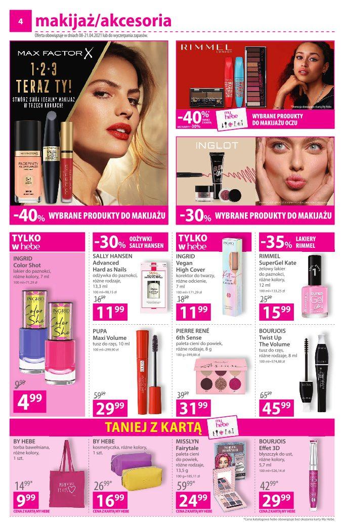 Gazetka promocyjna Hebe str. 4