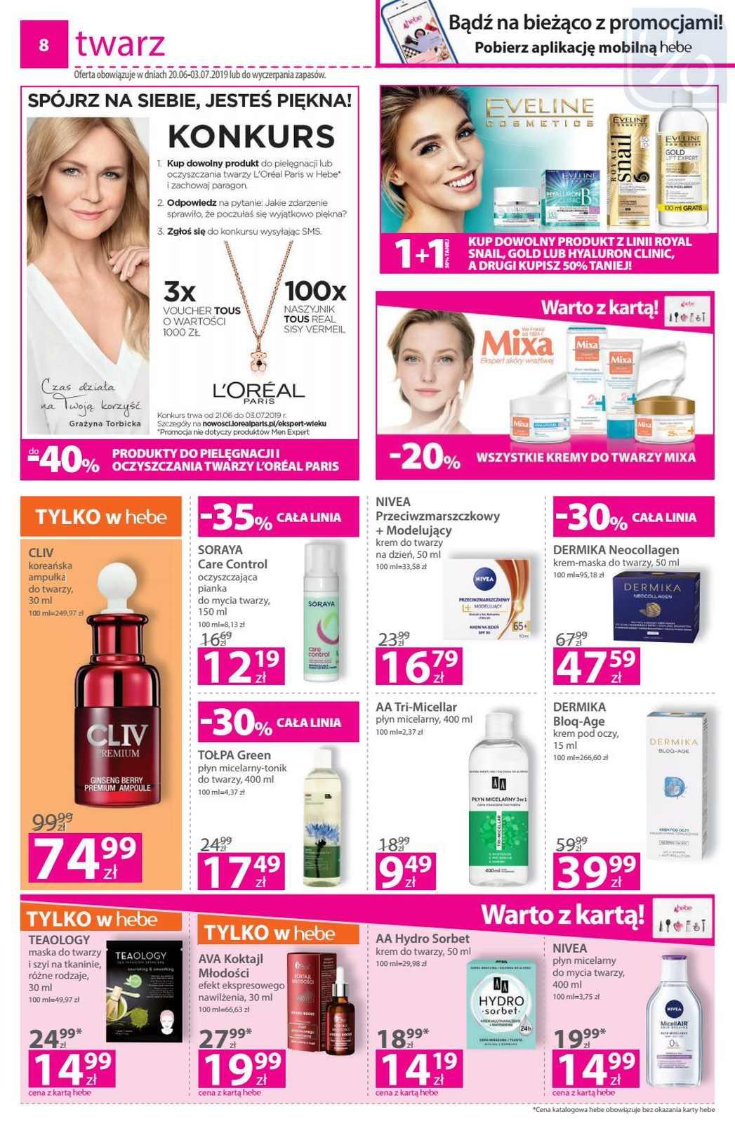 Gazetka promocyjna Hebe str. 8
