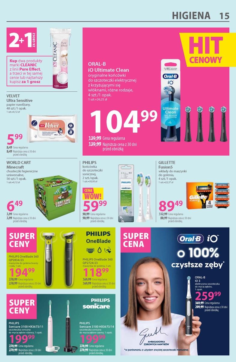 Gazetka promocyjna Hebe str. 15