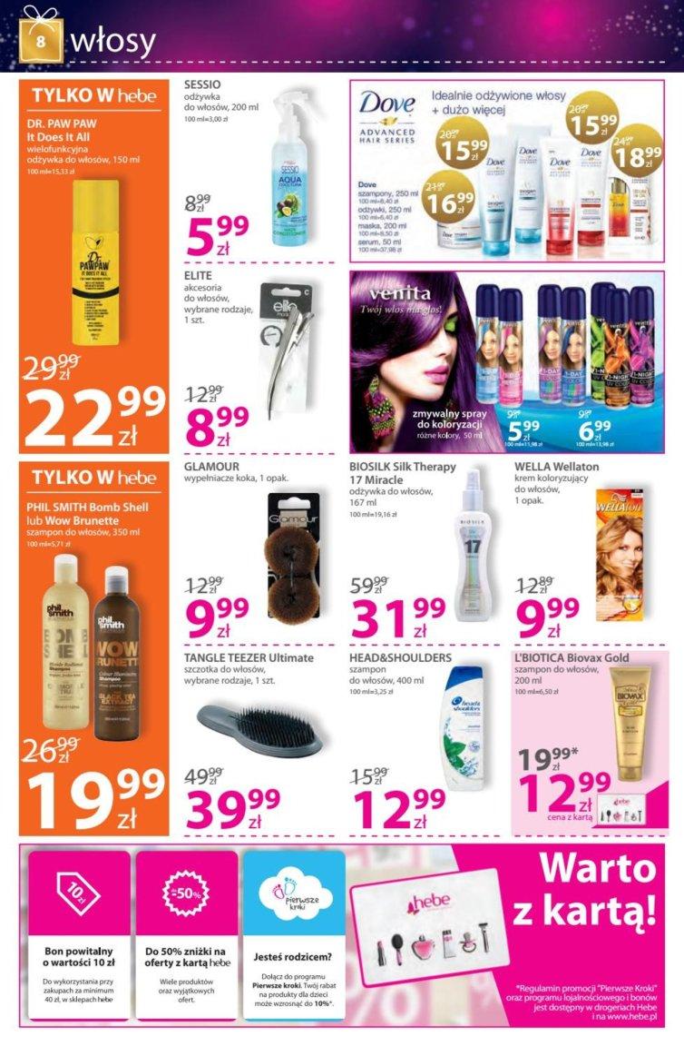 Gazetka promocyjna Hebe str. 8