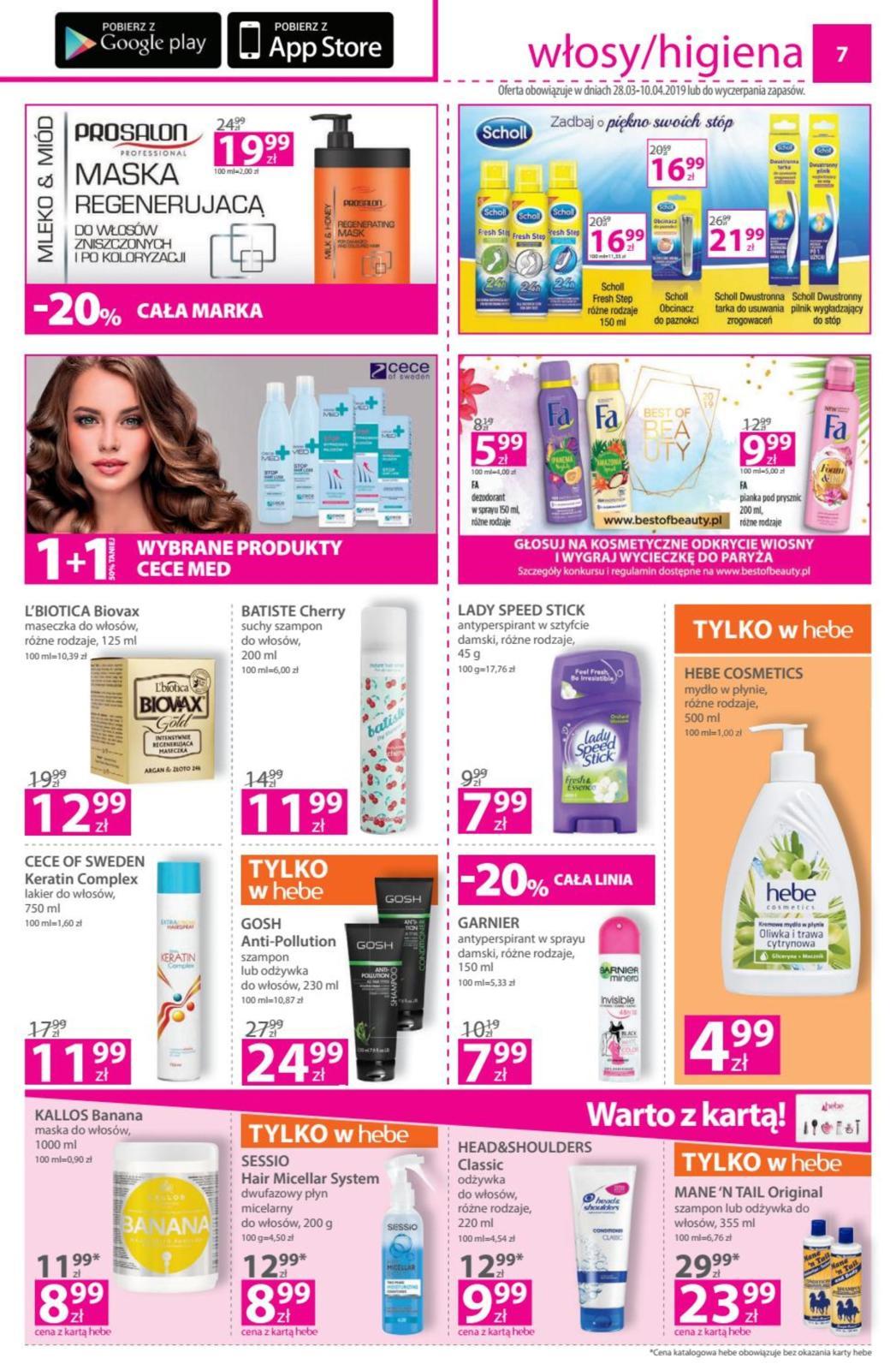 Gazetka promocyjna Hebe str. 7