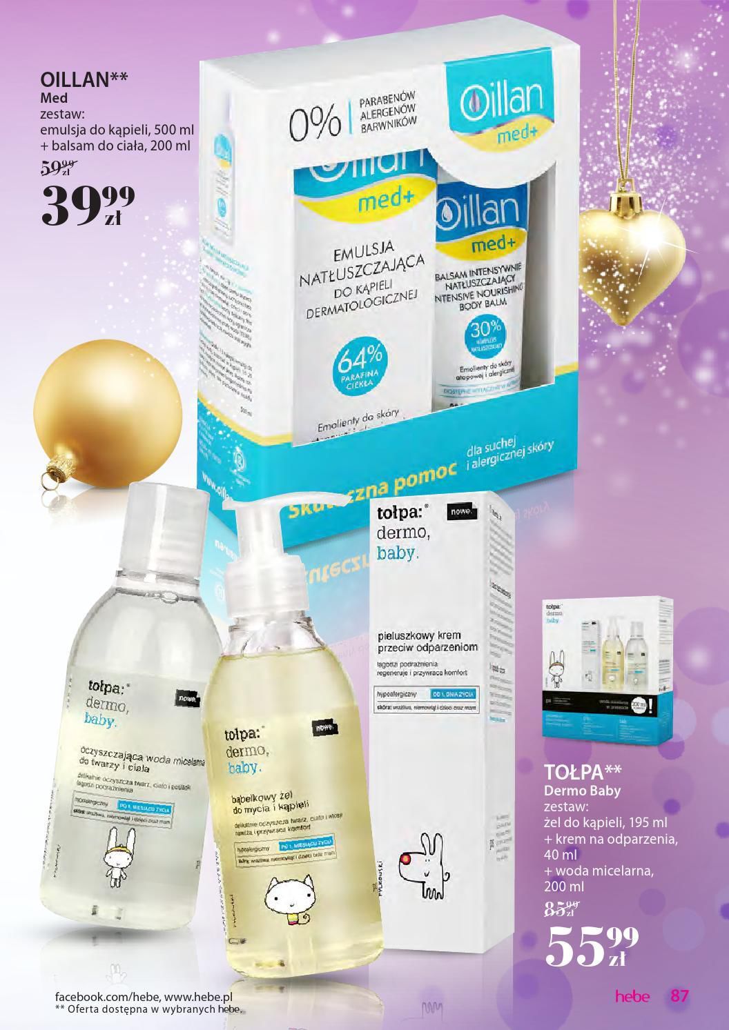 Gazetka promocyjna Hebe str. 87