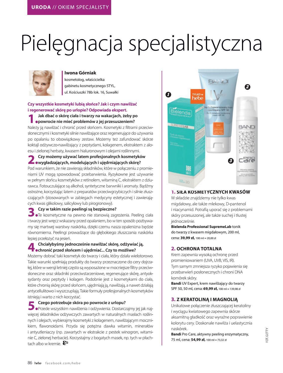 Gazetka promocyjna Hebe str. 86