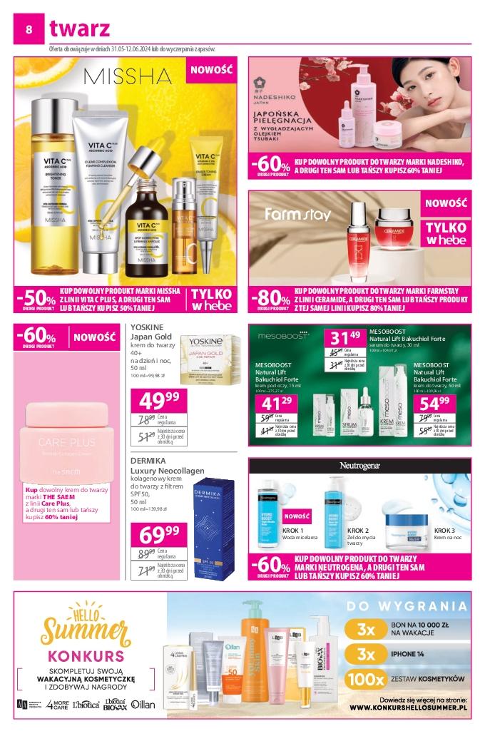 Gazetka promocyjna Hebe str. 8