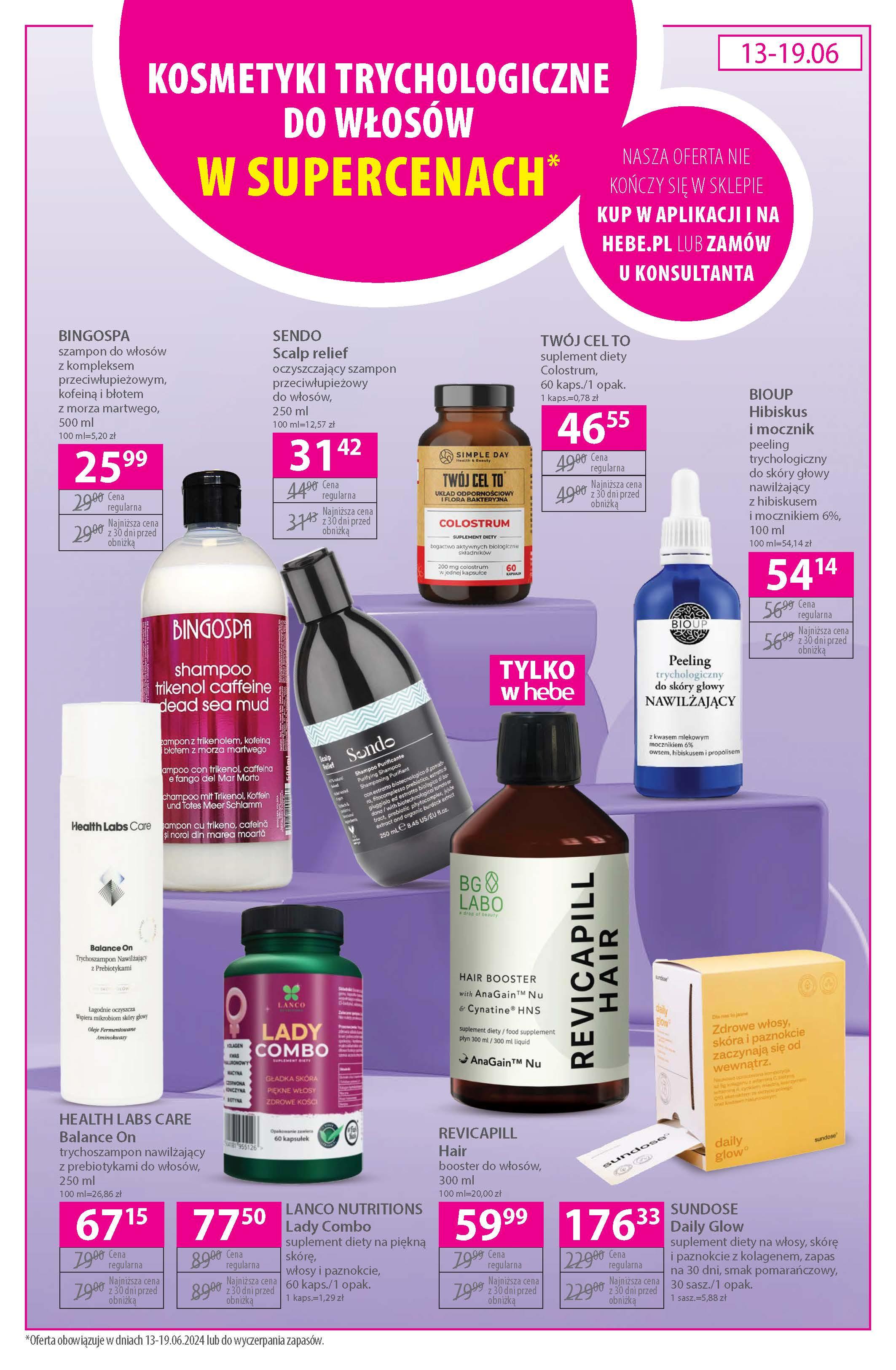 Gazetka promocyjna Hebe str. 16