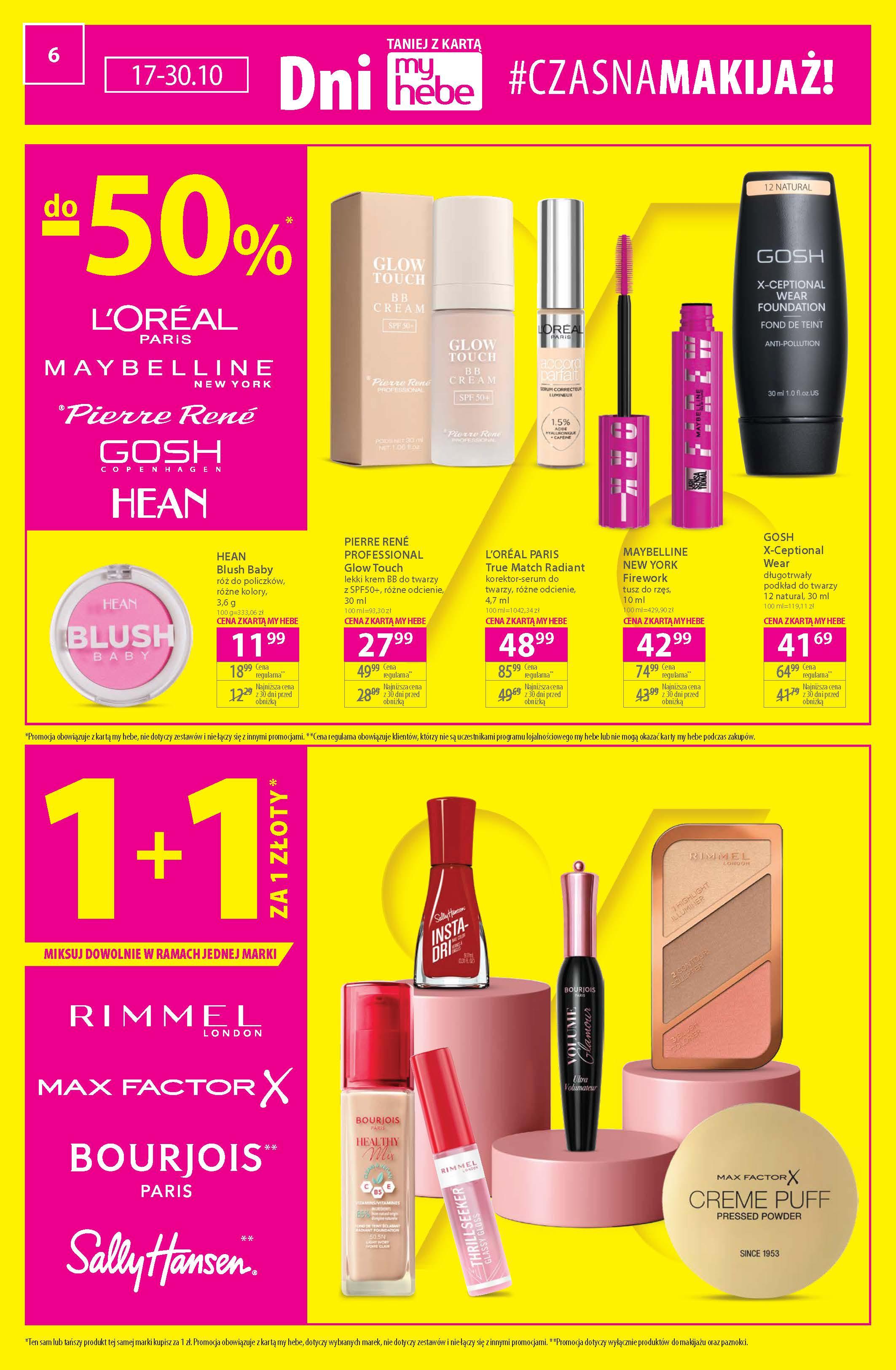 Gazetka promocyjna Hebe str. 6