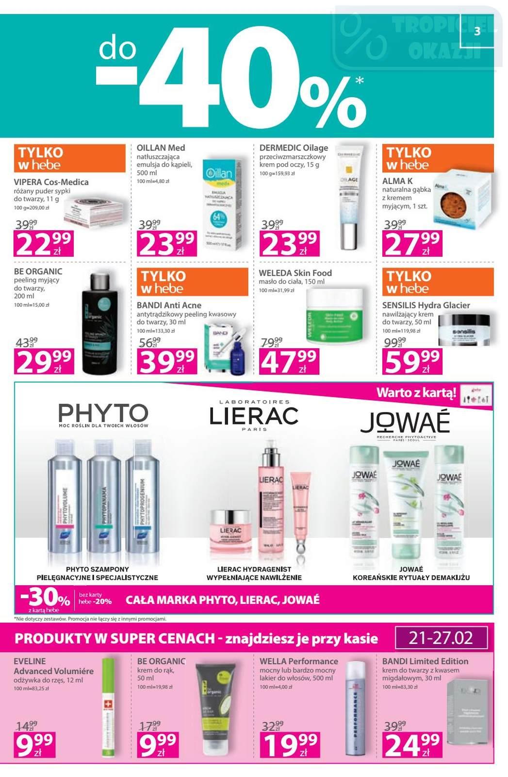 Gazetka promocyjna Hebe str. 3