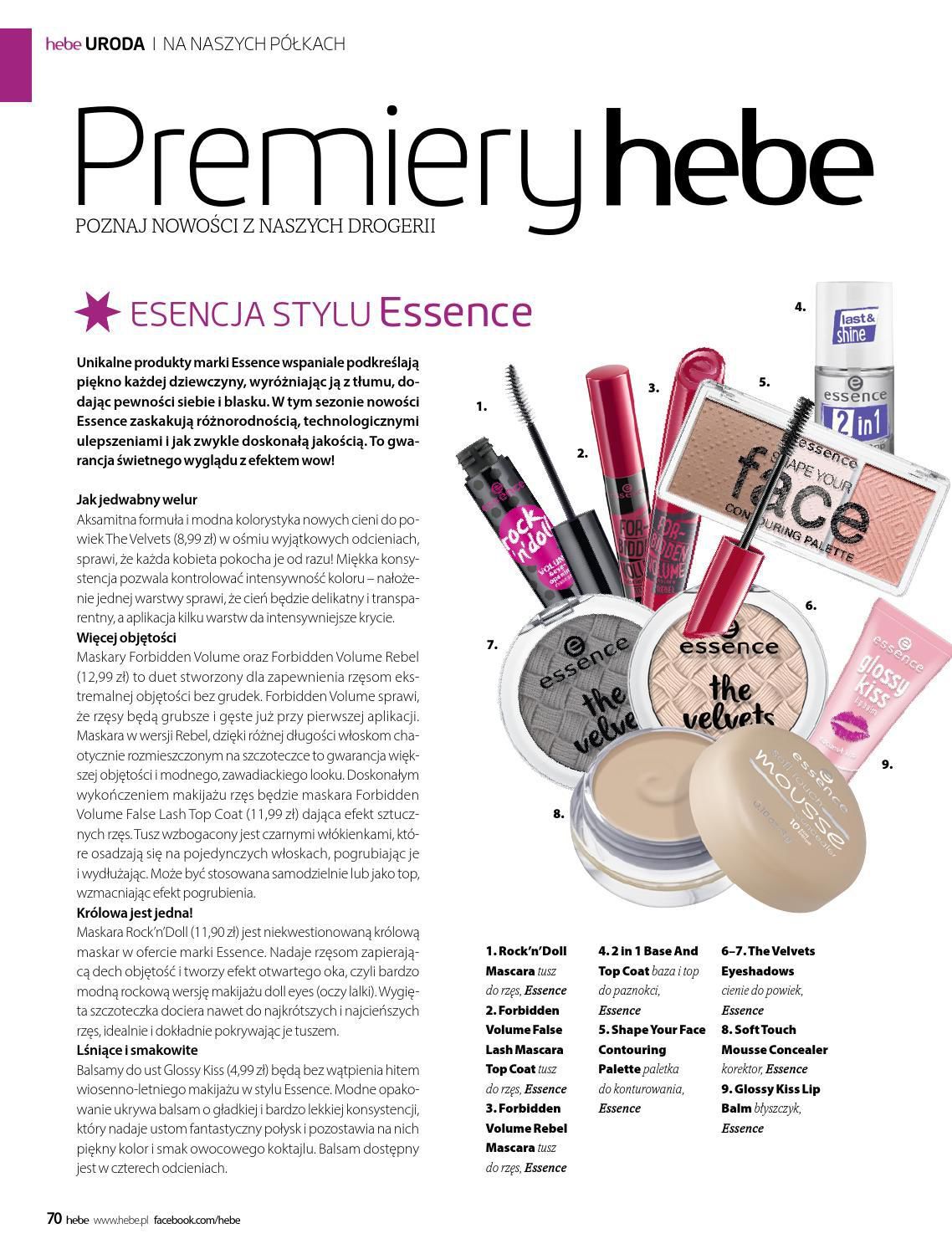Gazetka promocyjna Hebe str. 70