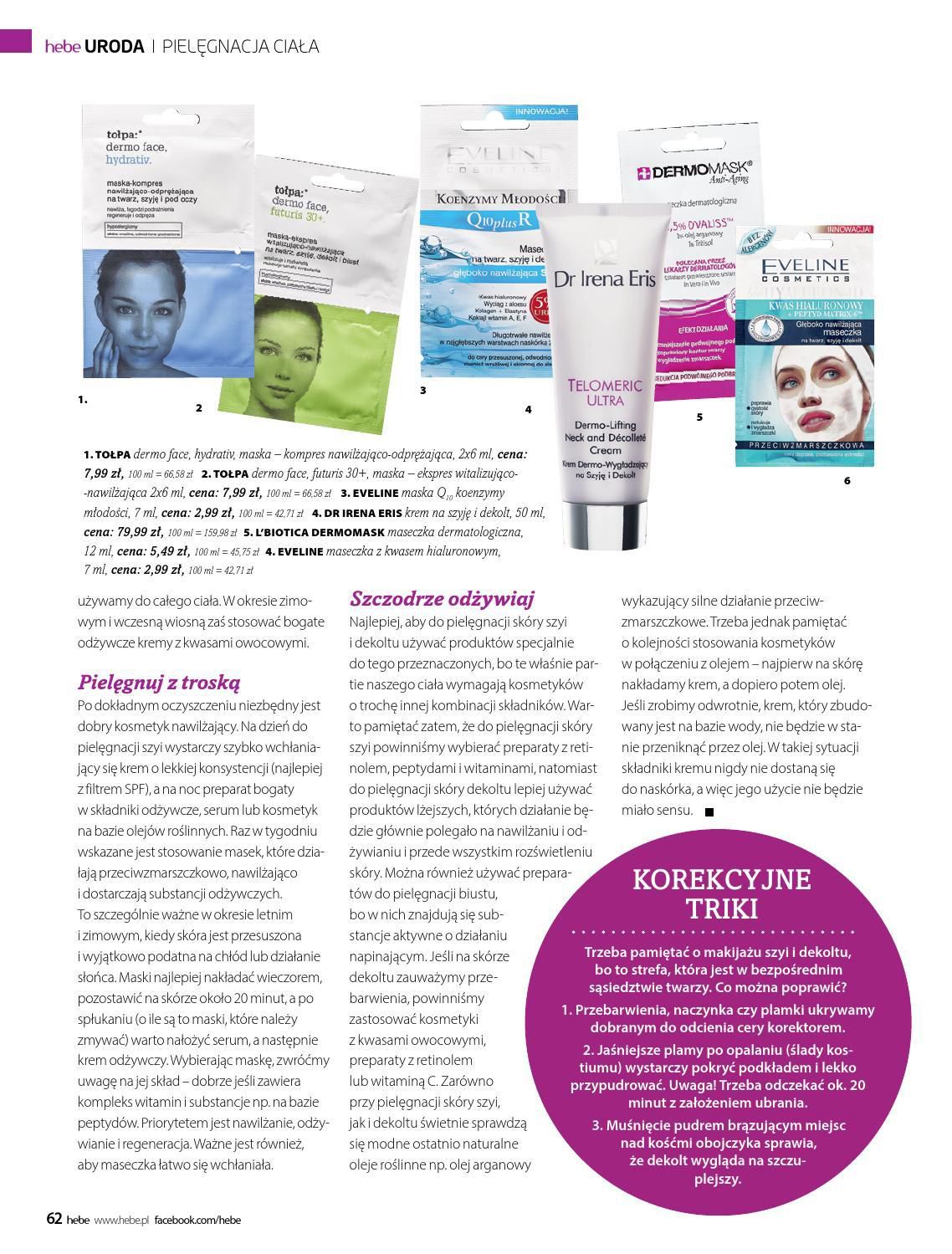 Gazetka promocyjna Hebe str. 62
