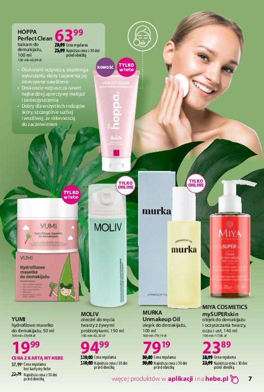 Gazetka promocyjna Hebe str. 7