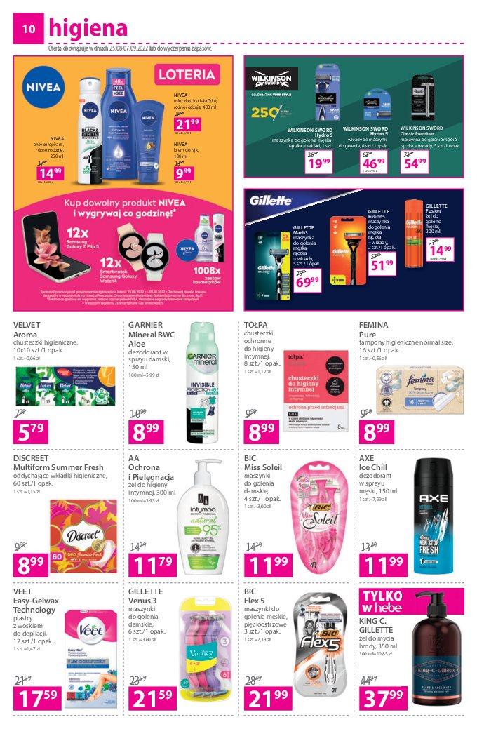 Gazetka promocyjna Hebe str. 10