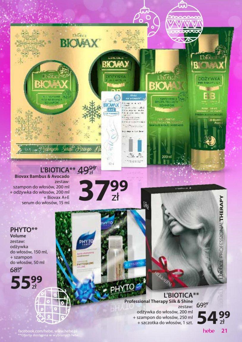 Gazetka promocyjna Hebe str. 21