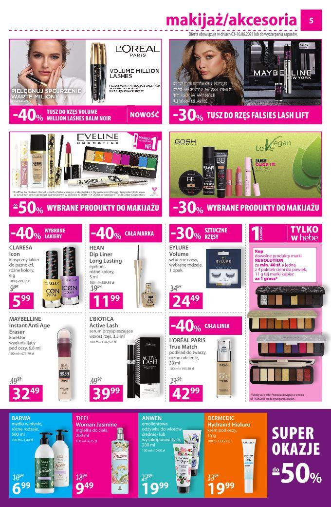 Gazetka promocyjna Hebe str. 5