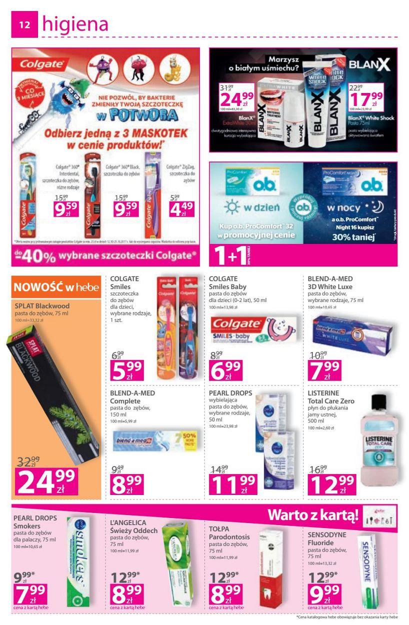 Gazetka promocyjna Hebe str. 12
