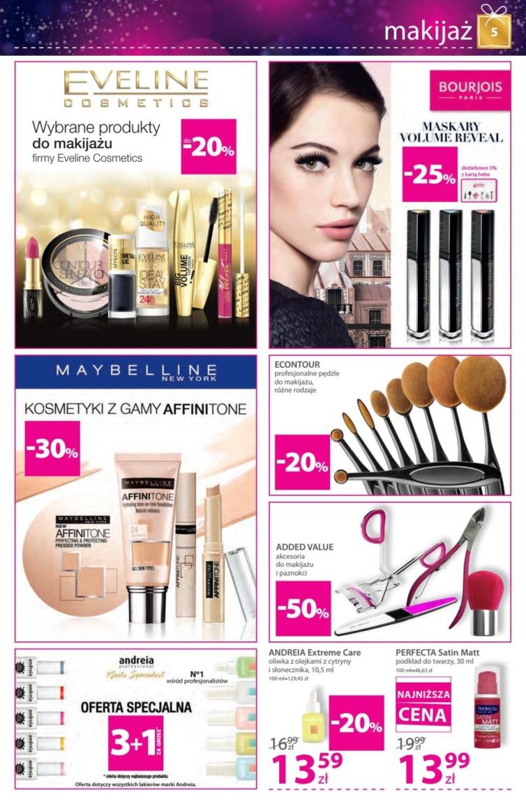 Gazetka promocyjna Hebe str. 5