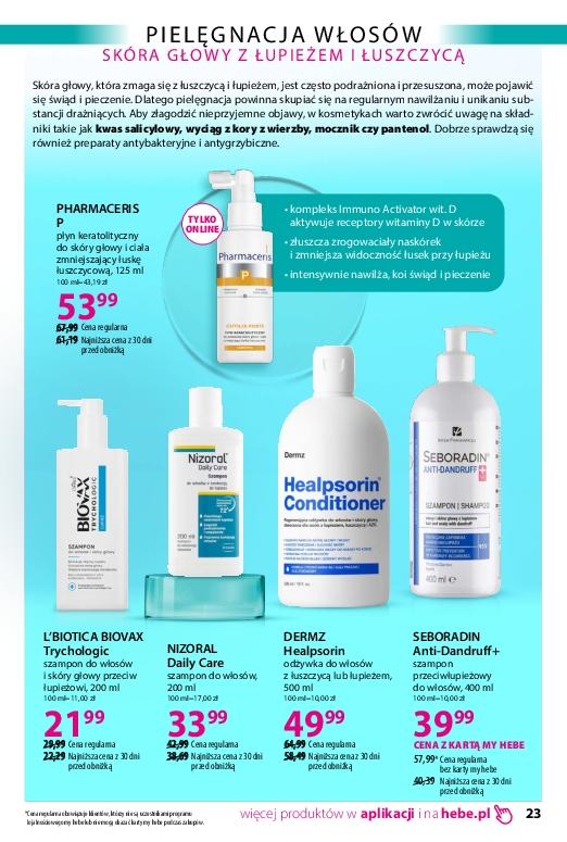 Gazetka promocyjna Hebe str. 23