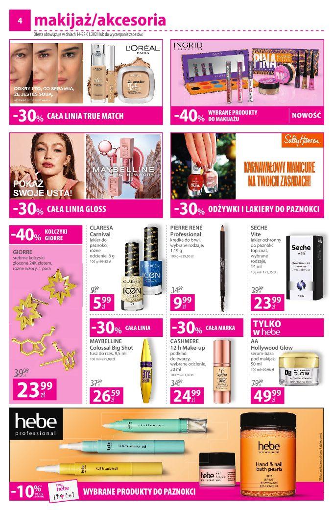 Gazetka promocyjna Hebe str. 4