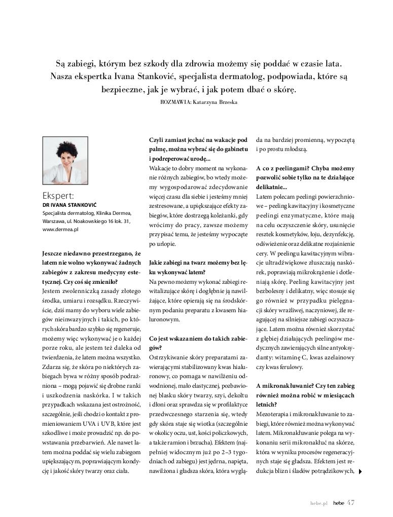 Gazetka promocyjna Hebe str. 47