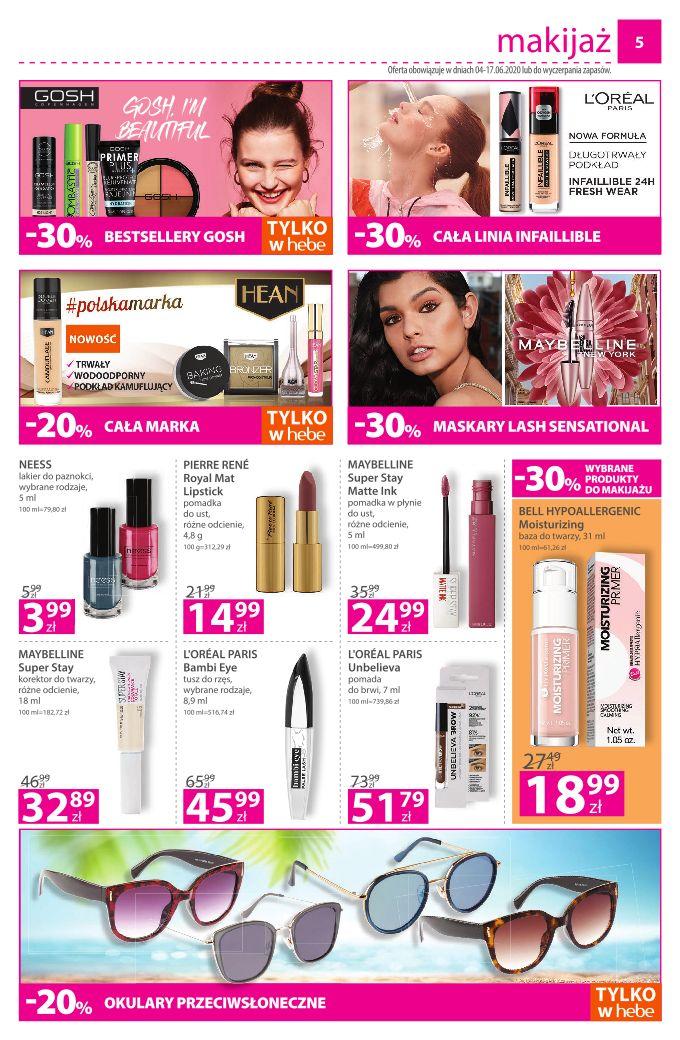 Gazetka promocyjna Hebe str. 5