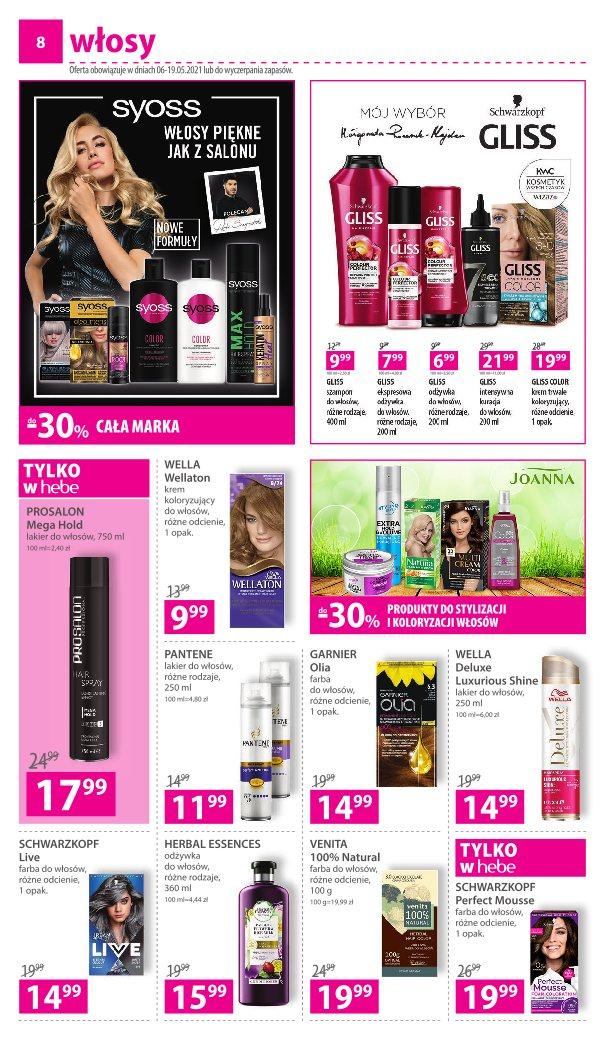 Gazetka promocyjna Hebe str. 8