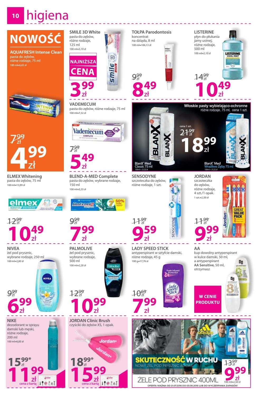 Gazetka promocyjna Hebe str. 10